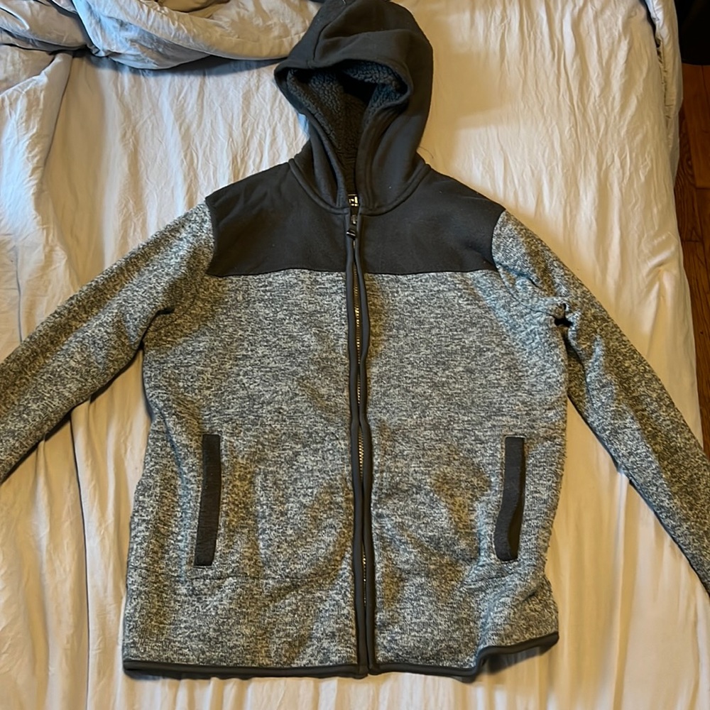 urban pipeline zip up hoodie boys - XL